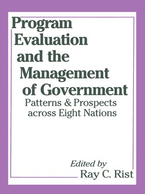 cover image of Program Evaluation and the Management of Government